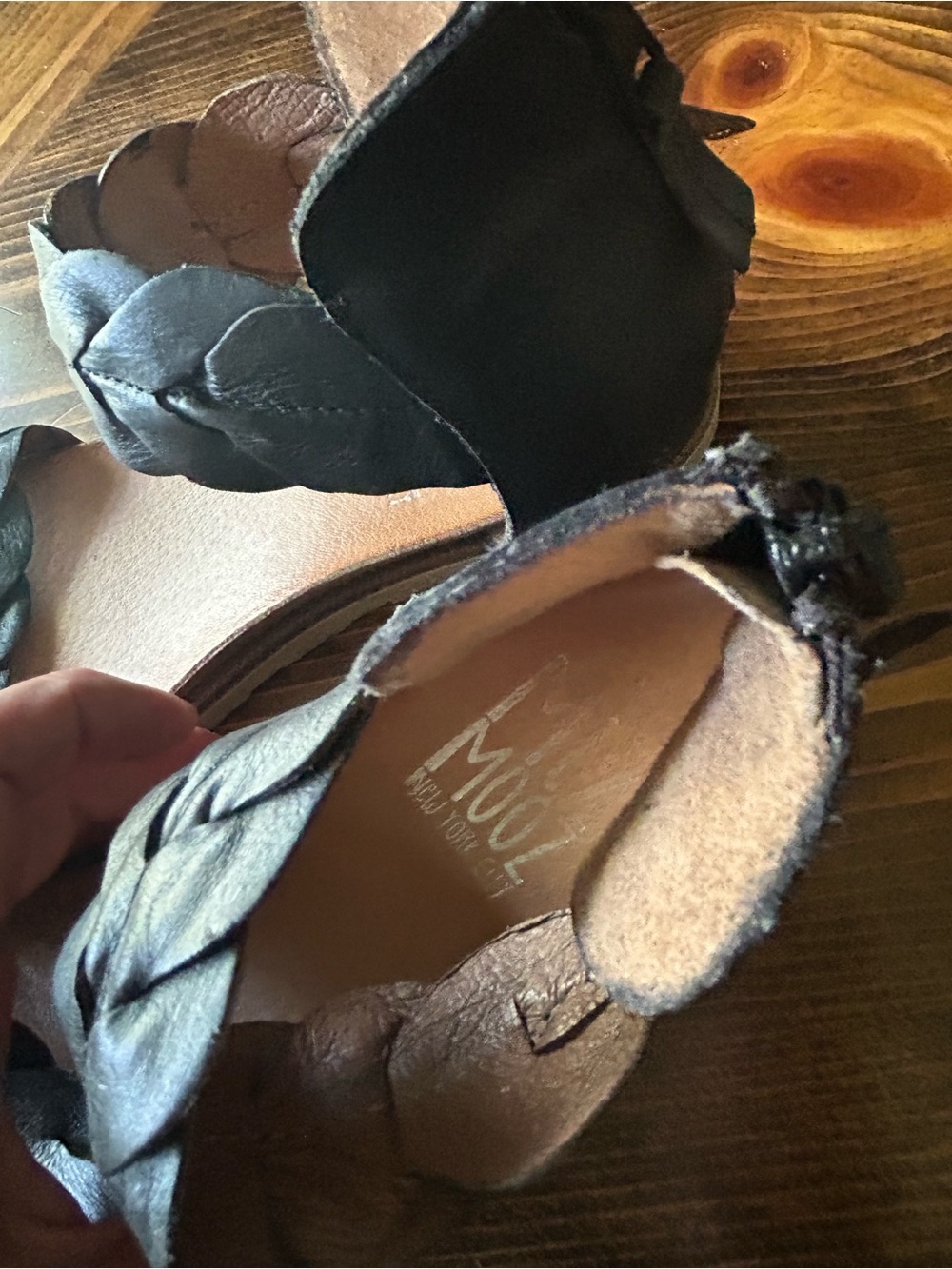 MIZ MOOZ Braided Leather Sandals - Picture 7 of 9